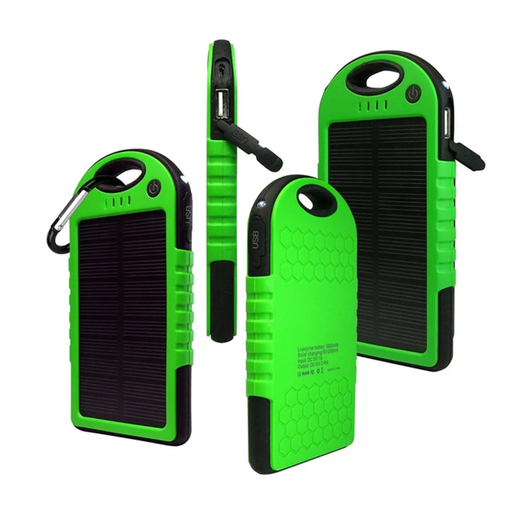 Manufacturer of 5000mAh Solar Power Bank