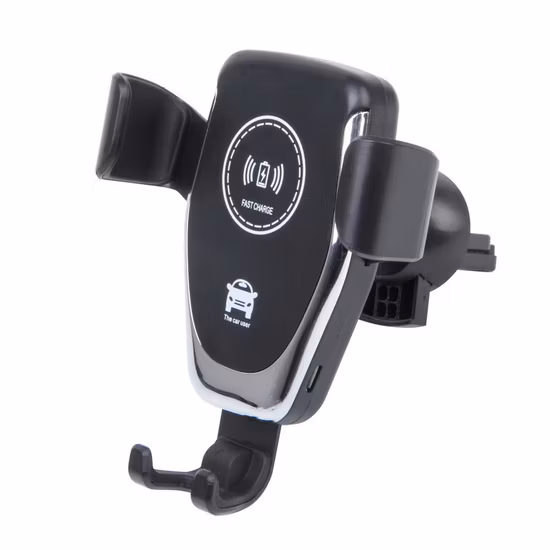 Soporte de teléfono móvil rápido inalámbrico más vendido Soporte de cargador inalámbrico de 10W Soporte de coche Cargador de coche inalámbrico Qi rápido