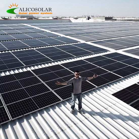 Módulos fotovoltaicos solares de media celda de fábrica Perc Mono 430W 440W 450W 480W 144cells Panel solar fotovoltaico Precio para energía de sistemas de energía solar