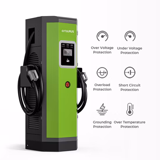 Cargador rápido de coche eléctrico de 120kw para cargador de vehículo eléctrico
