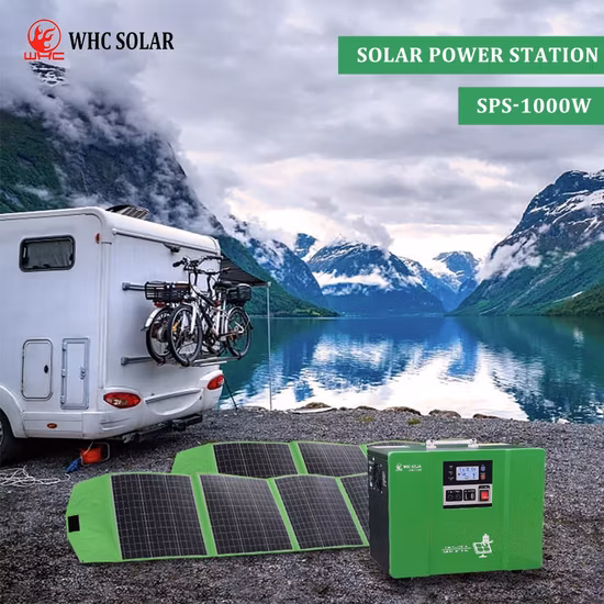 Central eléctrica portátil 1000W 1280wh para acampar al aire libre Respaldo de emergencia
