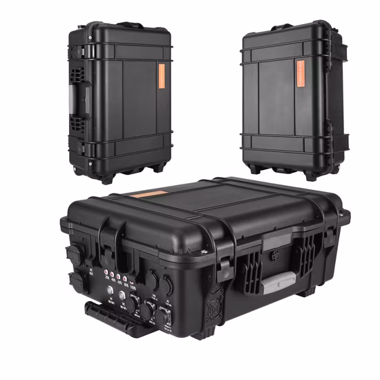Fuente de alimentación portátil de almacenamiento de 500 W/estación de energía portátil para acampar/casa/rescate/emergencia (UA550)