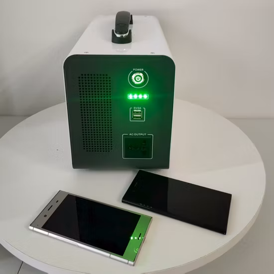 Batería de almacenamiento de 500 W/central eléctrica portátil para acampar/casa/rescate/emergencia (UA551)