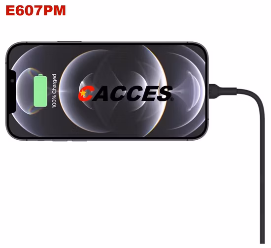 Cargador inalámbrico vendedor caliente del tenedor del teléfono móvil de la carga rápida de Qi blanco y negro 5W/10W